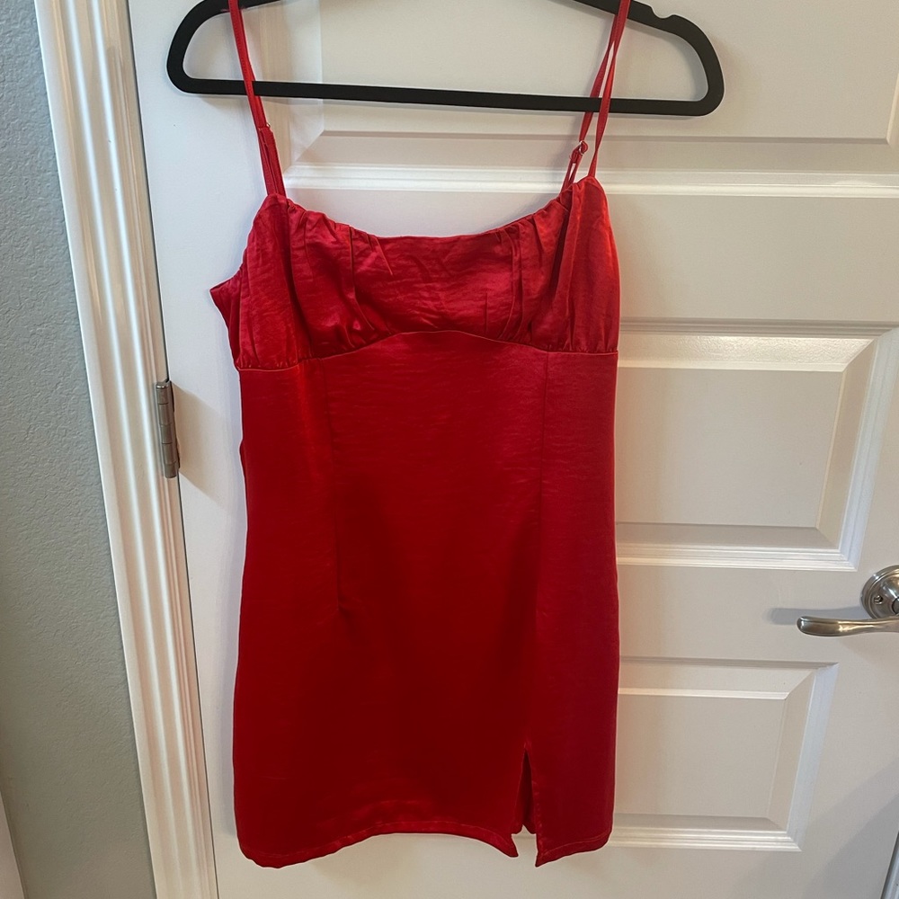 RED PRINCESS POLLY DRESS